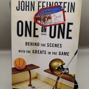 One on One Behind the Scenes With the Greats in the Game by John Feinstein 2011